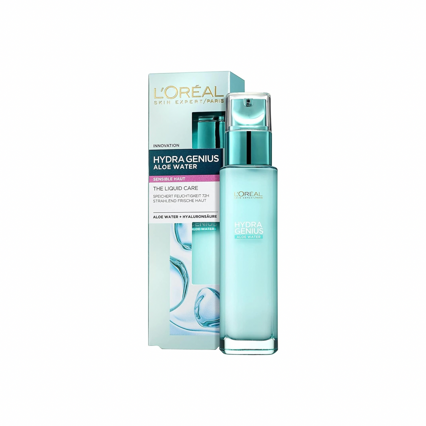 Loreal Hydra Genius Aloe Water Liquid Moisturiser Normal To Combination Skin 70ml