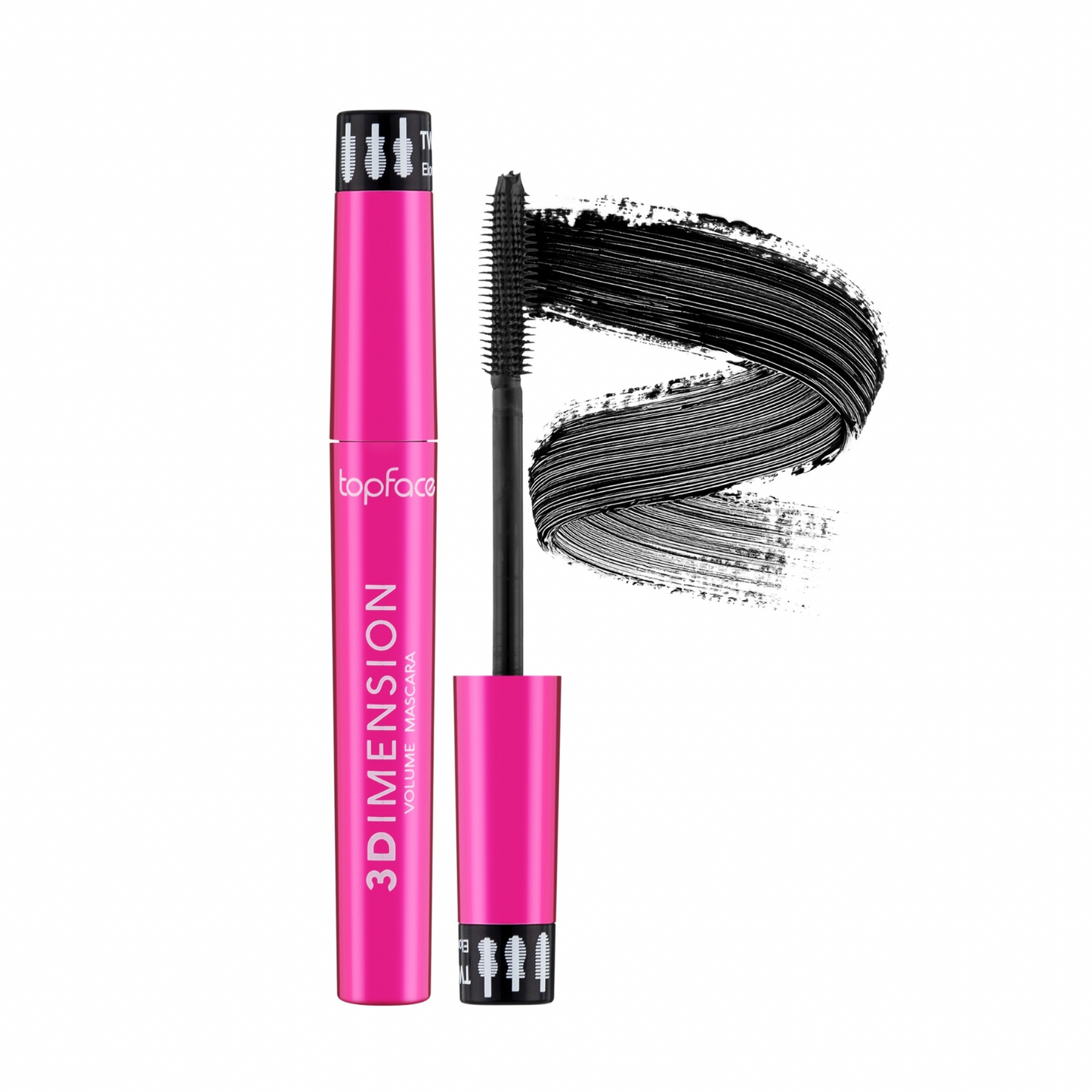 Topface 3d Dimension Volume Long Lash Ultra Black Mascara